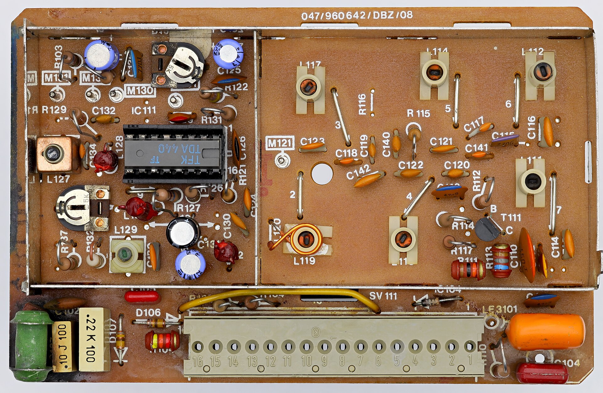 Архивный модуль обработки сигнала телевизора Telefunken